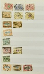 1890/1914 Remaining collection including Antwerp inventory with 277 ...
