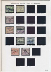Postmark study TR 58/78 "Le Havre issue", including provisional ...