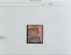 1924/1986 District of Flemish Brabant, collection of stamps, ...