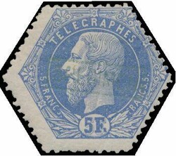 1810: Belgien - Telegrafenmarken