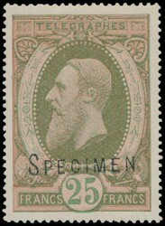 1810: Belgien - Telegrafenmarken