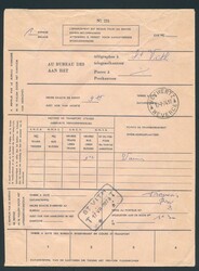1810: Bélgica - Telegraph stamps
