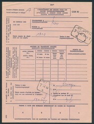 Telegram, covers, 4 different models of N° 231, all sent from St ...