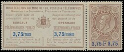 1810: Belgien - Telegrafenmarken