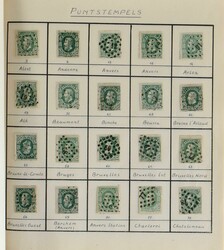 1810: Belgique - Cancellations and seals