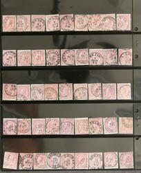 1865/1912 Composition de diverses émissions, dont n° 46, 30, ...