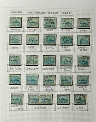 1920/2011 Composition de cachets sur diverses émissions dans un ...