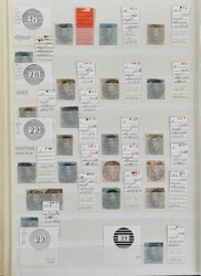 Cachets de perception, collection (principalement sur médaillons) ...