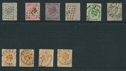 1810: Belgique - Cancellations and seals