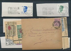 1810: Belgique - Cancellations and seals