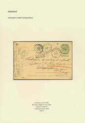 Hoeilaart, study collection from N° 46 to 1942, including post ...