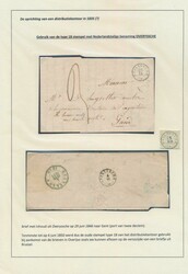 Forerunners Overijse, use of the "Type 18" cancellation, two ...