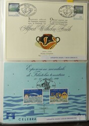 19749/2004 Sammlung verschiedener Ausgaben in 2 Davo-Alben, darunter ...