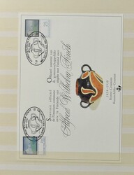 Variadoos mit verschiedenen Ausgaben, darunter Sonderstempel, HK, ...