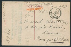 1915, Japan, picture postcard franked at 2sn (Y&T 118 vertical ...