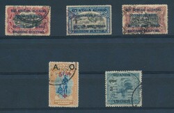 5400: Rwanda Urundi - Cancellations and seals