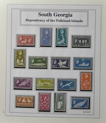 2505: Falkland Abhängige Gebiete E Allg. Ausgaben - Sammlungen