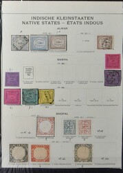 7462: Collections and Lots Indian Feudatory States - Collections