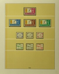 Jersey 1969/1994 Collection in 2 Lindner albums, item mint, ...