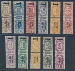 C.P. N° 1/12, beautiful, vf (Yv. €900)Original Dutch description:C ...