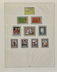 1954/1995 Collection in 2 Lindner albums, almost entirely mint, vf  ...