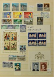 Accumulation mainly mint with complete sets, including duplicates, vf ...