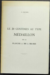 Accumulation of 3 books, "Belgique - La Genèse des Médaillons de ...