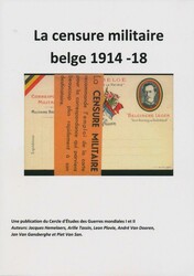 Belgische Censuur 1914/1918 in 3 boeken in 1 kaft (2014-2018 - 100 ...