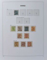 1855/1969 Quasi vollständige Sammlung in Davo-Album mit u. a. beiden ...