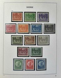 1855/1988 Sammlung in Davo-Album, u. a. mit beiden UPU-Serien 1924, ...