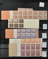 1942/1992 Umfangreiche Sammlung von Büchlein in 2 Davo-Bänden mit ...