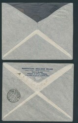 Italie : 4.1.1938 Rome-Brindisi-Athènes-Rhodes Premier vol direct ...