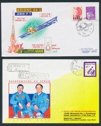 Space travel, collection of dozens of letters related to space travel ...