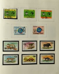 1876/1980 Collection in album and folder, various items including ...