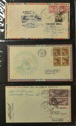 Large quantity of letters, items of postal stationery, FDCs, etc. in ...