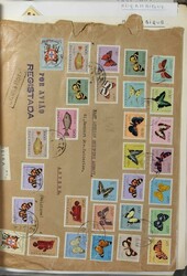 World collection in 2 binders, including Penny Black (cut close), ...