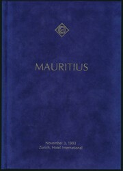 4410: Mauritius - Philatelistische Literatur