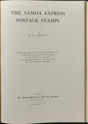Samoa, "The Samoa Express Postage Stamps; R.B. Yardley; The Royal ...
