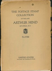 Vereinigte Staaten, "The Postage Stamp Collection of the Late Arthur ...