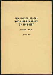 Vereinigte Staaten, "The United States - two cent red brown of ...
