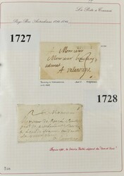 1717/1750 Postgeschichte "Tournai" (Tournai), sehr schöne Sammlung ...