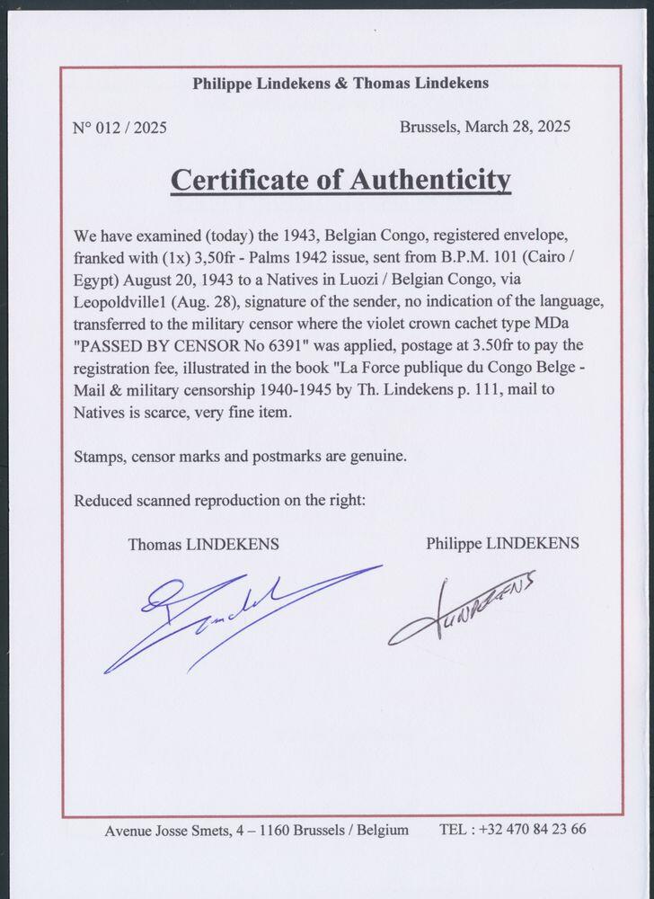 Image 2 for lot number 2744 for 182nd. Van Looy Auction