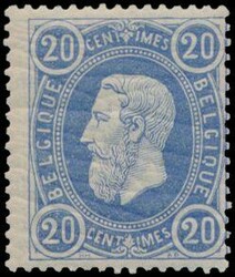 N° 31A "20c. deep blue", photo certificate FNIP dated 21.10.2019 for ...