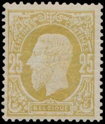 N° 32A "25c. olive", reasonably good centring and fresh colour, vf ...
