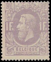 N° 36 "1fr. mauve", fresh stamp in normal centring, photo ...