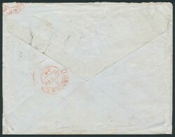 1893 N° 57 (5x) and 48 on envelope, from Brussels (name stamp black) ...