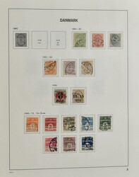 Forschungssammlung N° 46 „10c. rosa”, Stempel und Abarten ...