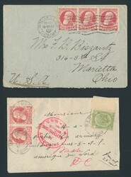 Mainly N° 74, on 17 documents to the USA and Canada, sent from ...