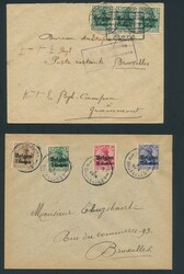 Sammlung von + 100 Briefen, meist aus dem Ersten Weltkrieg, u. a. mit ...