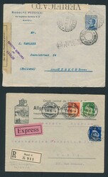 Sammlung (+50 Exemplare) mit Aufkleber „Contrôle Poste ...